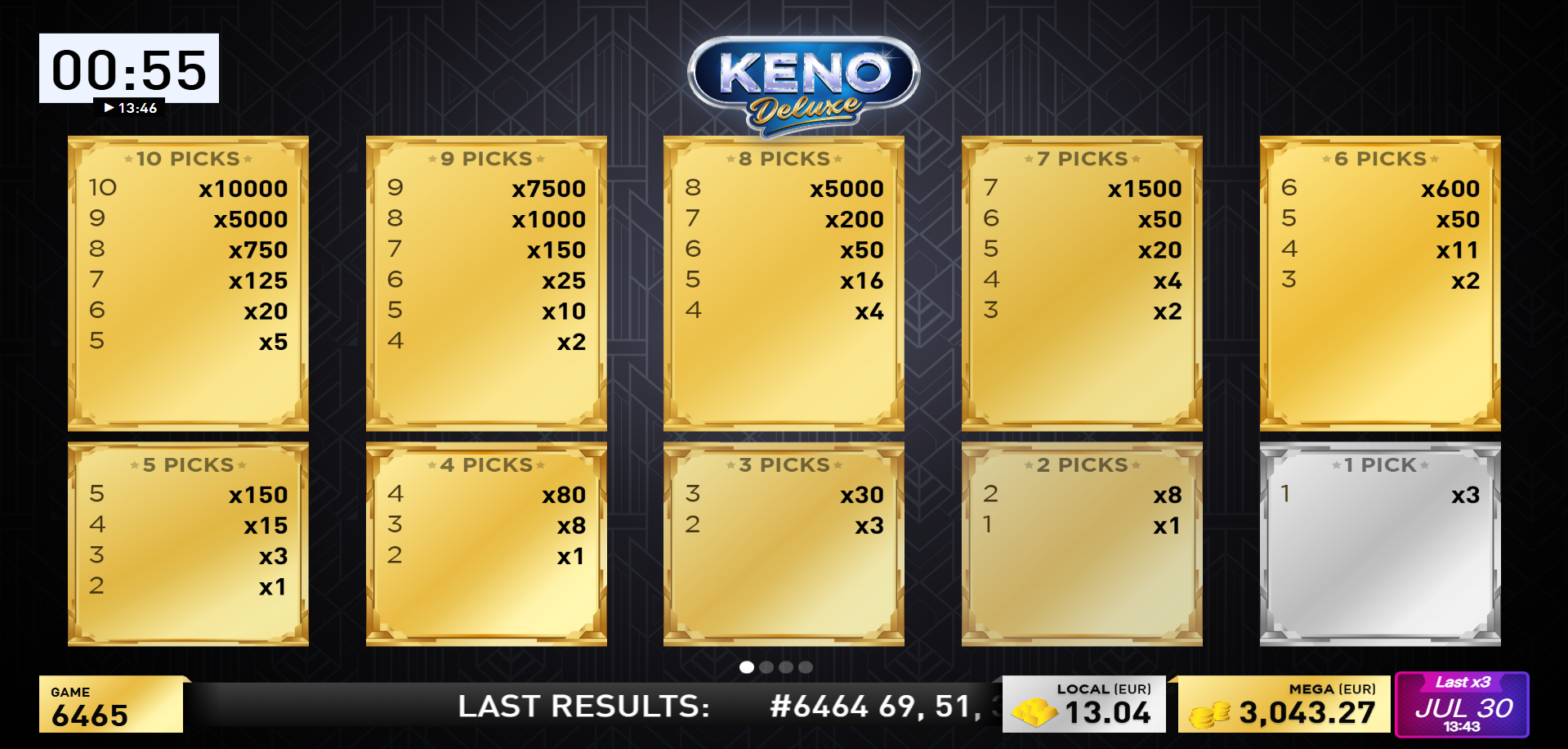 Keno Deluxe v4 Preview